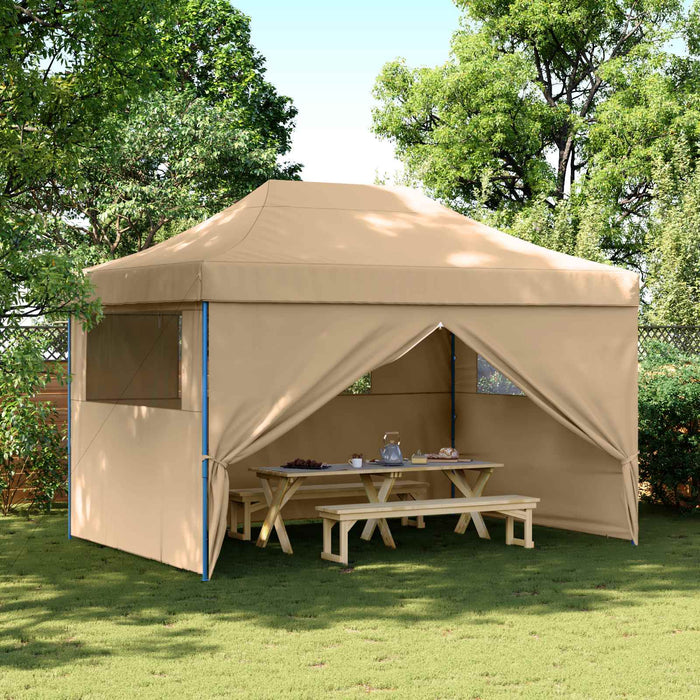 Cort pentru Petreceri Bej 279 x 410 x 315 cm Material Oxford - WALTI WALTI