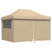 Cort pentru Petreceri Bej 279 x 410 x 315 cm Material Oxford - WALTI WALTI