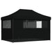 Cort pentru Petreceri Negru 279 x 410 x 315 cm Material Oxford - WALTI WALTI