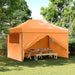 Cort pentru Petreceri Portocaliu 279 x 410 x 315 cm - WALTI WALTI