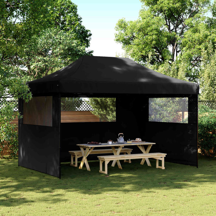 Cort pentru Petreceri Negru 292 x 440 x 315 cm Material Oxford - WALTI WALTI