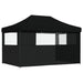 Cort pentru Petreceri Negru 292 x 440 x 315 cm Material Oxford - WALTI WALTI