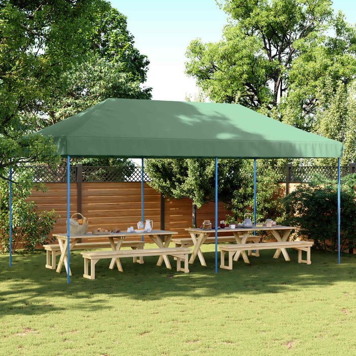 Cort pentru Petreceri Verde 292 x 580 x 315 cm Material Oxford - WALTI WALTI