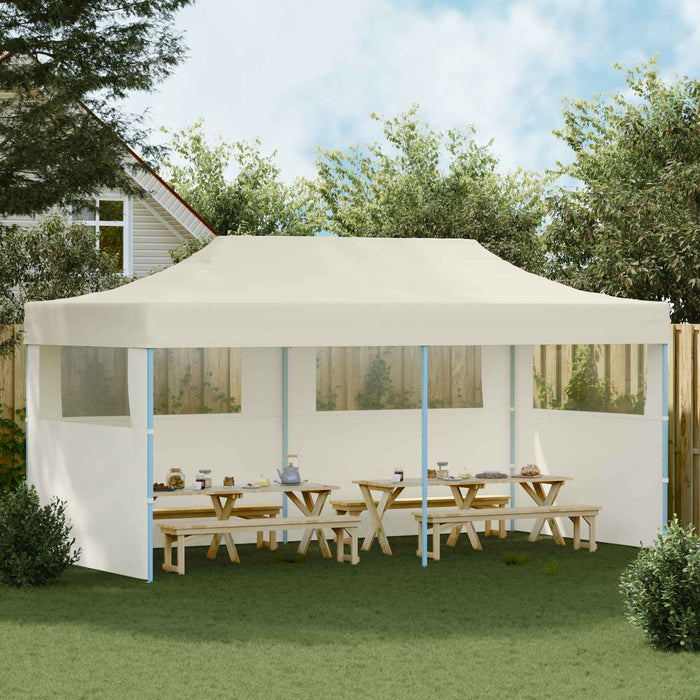 Cort pentru Petreceri Crem 291 x 580 x 315 cm Material Oxford - WALTI WALTI
