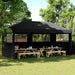 Cort pentru Petreceri Negru 292 x 580 x 315 cm Material Oxford - WALTI WALTI