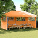 Cort pentru Petreceri Portocaliu 292 x 580 x 315 cm - WALTI WALTI