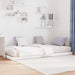 Cadru de pat de podea Alb 75 x 190 cm Lemn compozit - WALTI WALTI