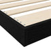 Cadru de pat de podea Stejar Negru 75 x 190 cm Lemn compozit - WALTI WALTI