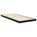 Cadru de pat de podea Stejar Negru 75 x 190 cm Lemn compozit - WALTI WALTI