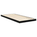 Cadru de pat de podea Stejar Negru 75 x 190 cm Lemn compozit - WALTI WALTI