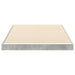 Cadru de pat de podea Gri din beton 75 x 190 cm Lemn compozit - WALTI WALTI