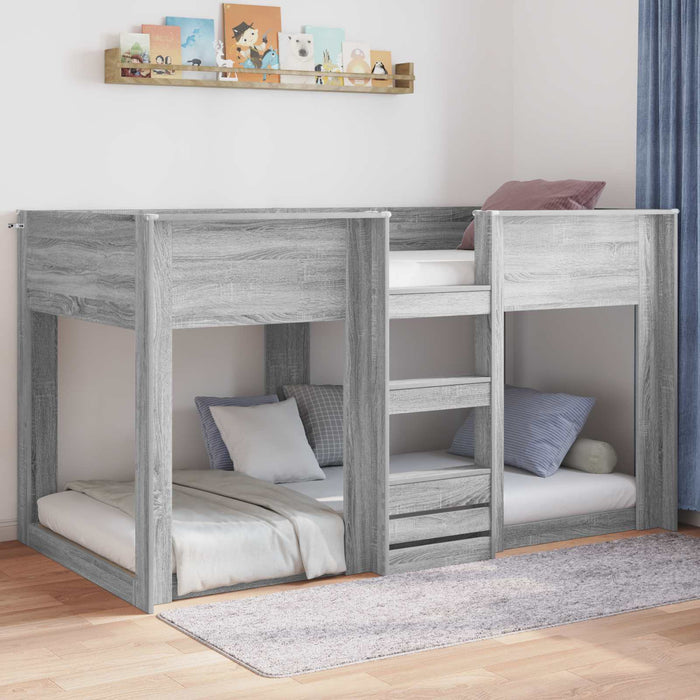 Cadru de pat de podea Sonoma 75 x 190 cm Lemn compozit - WALTI WALTI