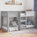 Cadru de pat de podea Sonoma 75 x 190 cm Lemn compozit - WALTI WALTI