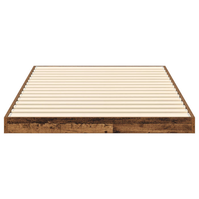 Cadru de pat de podea Lemn vechi 75 x 190 cm Lemn compozit - WALTI WALTI