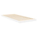 Cadru de pat de podea Alb 80 x 200 cm Lemn compozit - WALTI WALTI