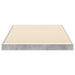 Cadru de pat de podea Gri din beton 80 x 200 cm Lemn compozit - WALTI WALTI