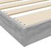 Cadru de pat de podea Gri Sonoma 100 x 200 cm Lemn compozit - WALTI WALTI