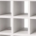 Raft pentru vin 2 pcs Alb 56 x 25 x 56 cm Lemn de pin masiv - WALTI WALTI