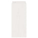 Raft pentru vin 2 pcs Alb 56 x 25 x 56 cm Lemn de pin masiv - WALTI WALTI
