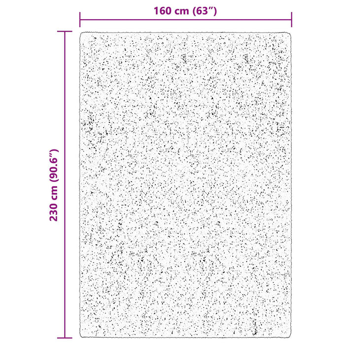 Covoare de zonă HUARTE Maro 230 x 160 cm Poliester - WALTI WALTI
