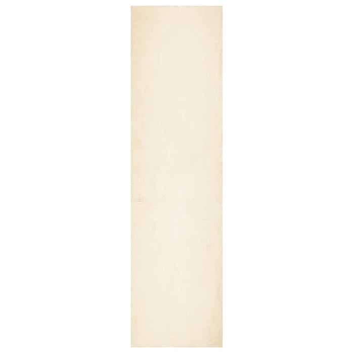 Covor moale cu pile medie și spălabil HUARTE Crem 80 x 1000 cm - WALTI WALTI