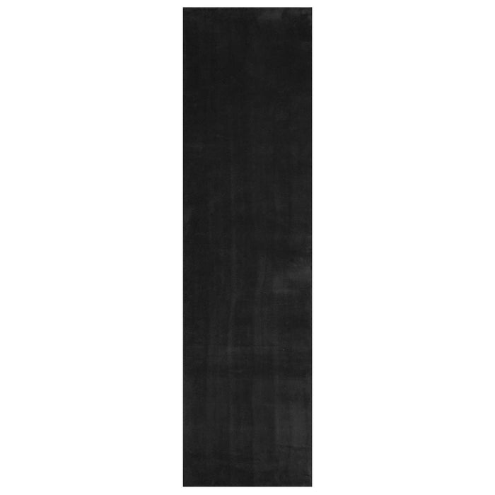 Covor moale cu pile medie și spălabil HUARTE Negru 300 x 80 cm - WALTI WALTI