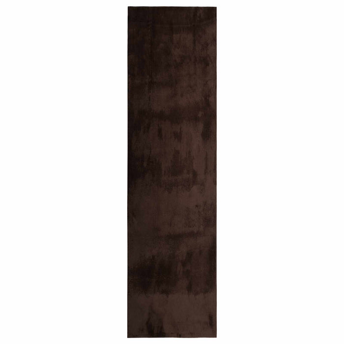 Covor moale cu pile medie și spălabil HUARTE Maro 500 x 80 cm - WALTI WALTI
