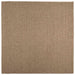 Covoare de zonă Pătrat AGIRA natural 120 x 120 cm Poliester - WALTI WALTI