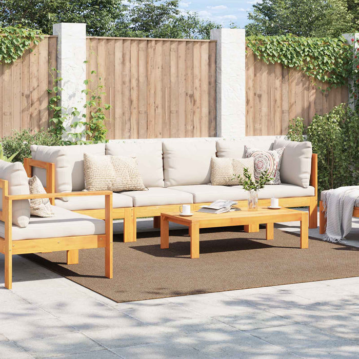 Covoare de zonă Pătrat AGIRA natural 240 x 240 cm Poliester - WALTI WALTI
