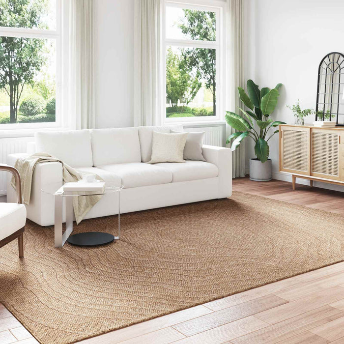 Covoare de zonă Moiré AGIRA natural 340 x 240 cm Poliester - WALTI WALTI