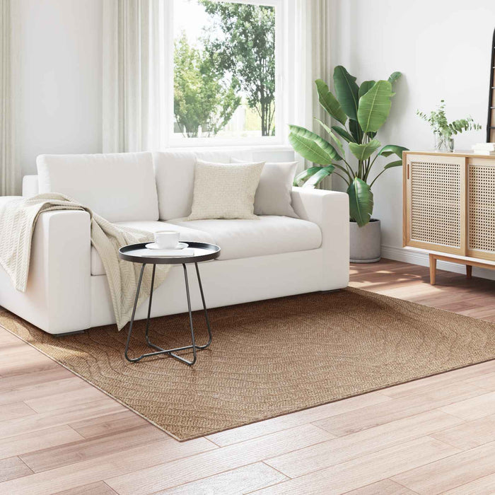 Covoare de zonă Moiré Pătrat AGIRA natural 200 x 200 cm - WALTI WALTI