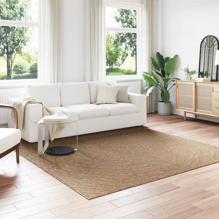 Covoare de zonă Moiré Pătrat AGIRA natural 240 x 240 cm - WALTI WALTI