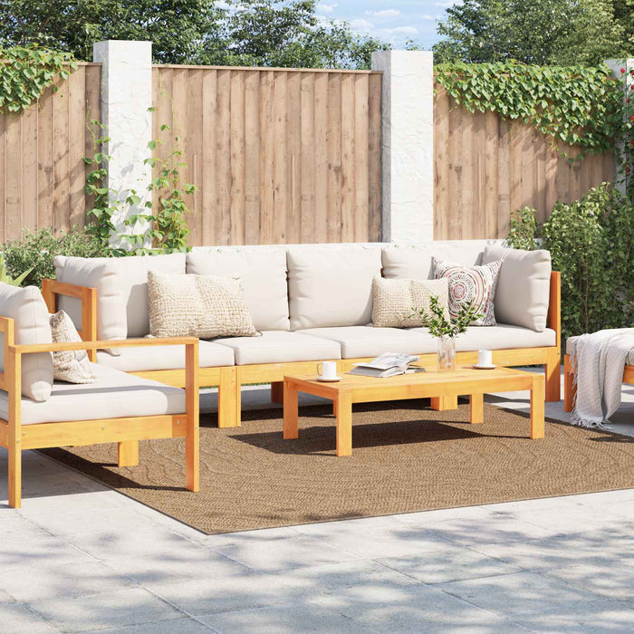 Covoare de zonă Moiré Pătrat AGIRA natural 240 x 240 cm - WALTI WALTI