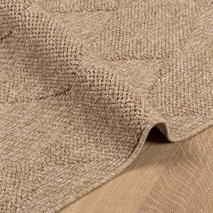 Covoare de zonă Pătrat AGIRA natural 120 x 120 cm Poliester - WALTI WALTI