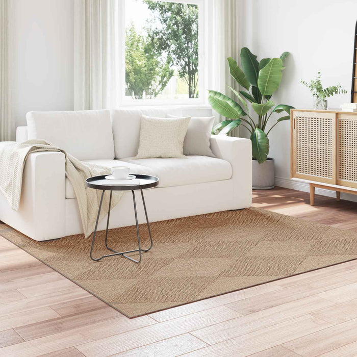 Covoare de zonă Pătrat AGIRA natural 120 x 120 cm Poliester - WALTI WALTI