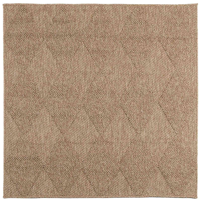 Covoare de zonă Pătrat AGIRA natural 200 x 200 cm Poliester - WALTI WALTI