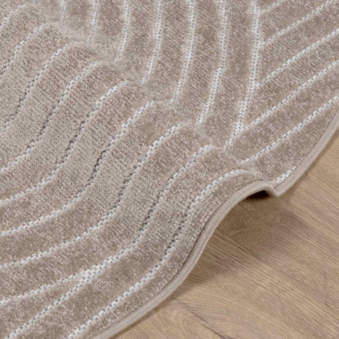 Covoare de zonă Rotund Bej Ø 120 CM - WALTI WALTI