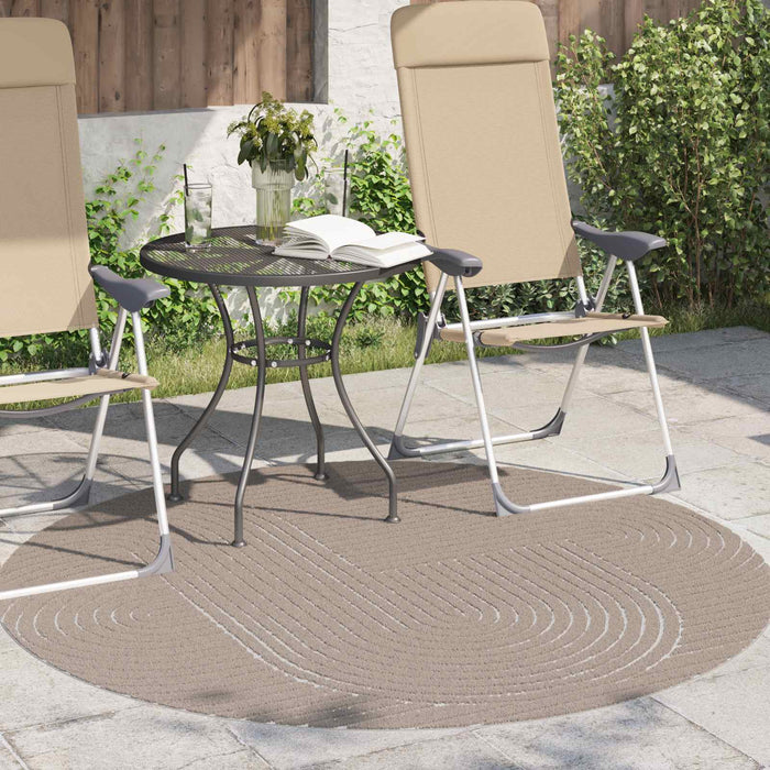 Covoare de zonă Rotund Bej Ø 120 CM - WALTI WALTI
