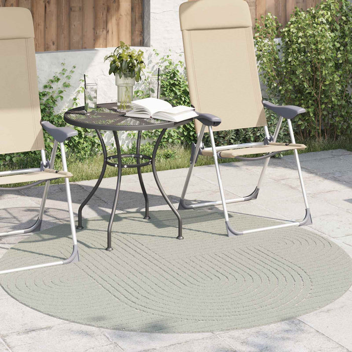 Covoare de zonă Rotund HUARTE Verde Ø 120 CM Poliester - WALTI WALTI