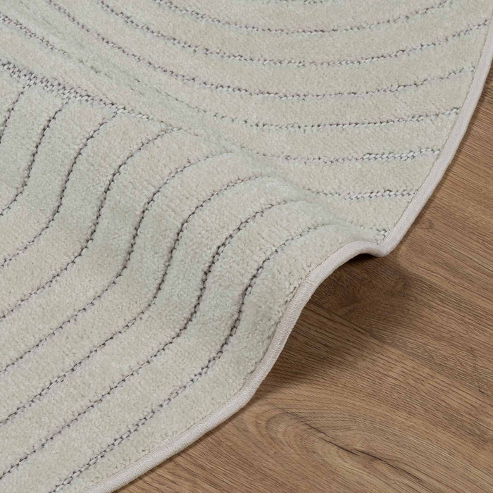 Covoare de zonă Rotund HUARTE Verde Ø 160 CM Poliester - WALTI WALTI