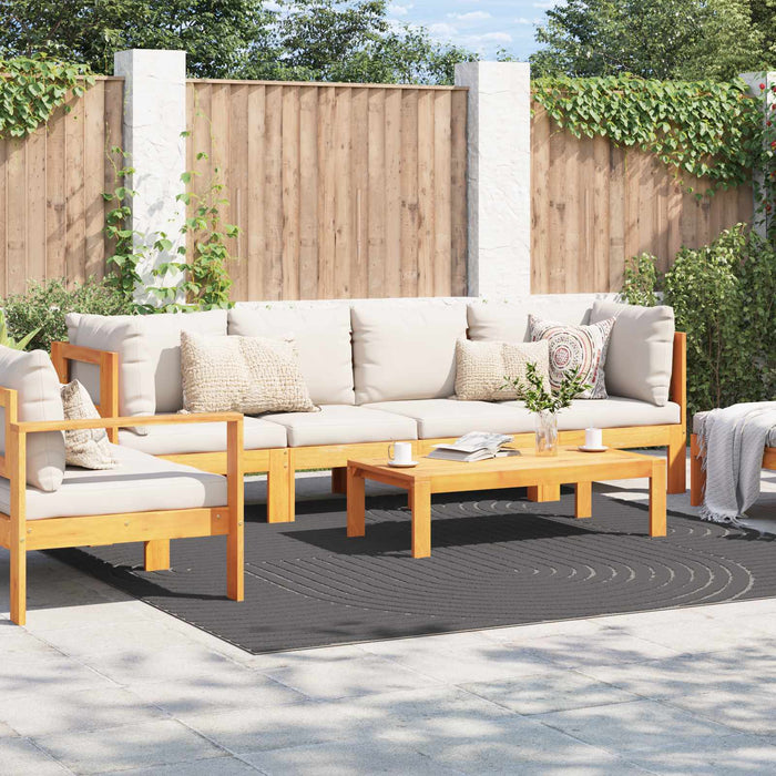Covoare de zonă Pătrat Antracit 240 x 240 cm - WALTI WALTI