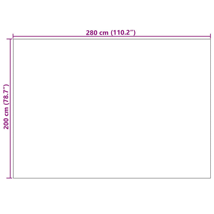 Covoare de zonă Dreptunghiular HUARTE Bej 280 x 200 cm - WALTI WALTI