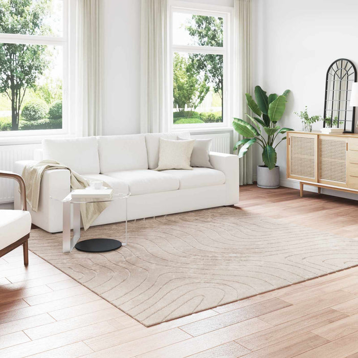 Covor pentru interior și exterior PALMERAS Bej 240 x 240 cm - WALTI WALTI