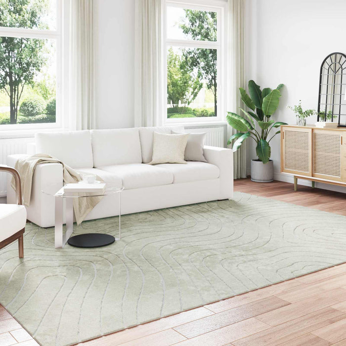 Covoare de zonă HUARTE Verde 280 x 200 cm Poliester - WALTI WALTI