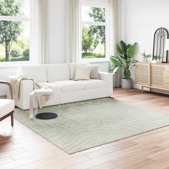Covoare de zonă Pătrat HUARTE Verde 240 x 240 cm Poliester - WALTI WALTI
