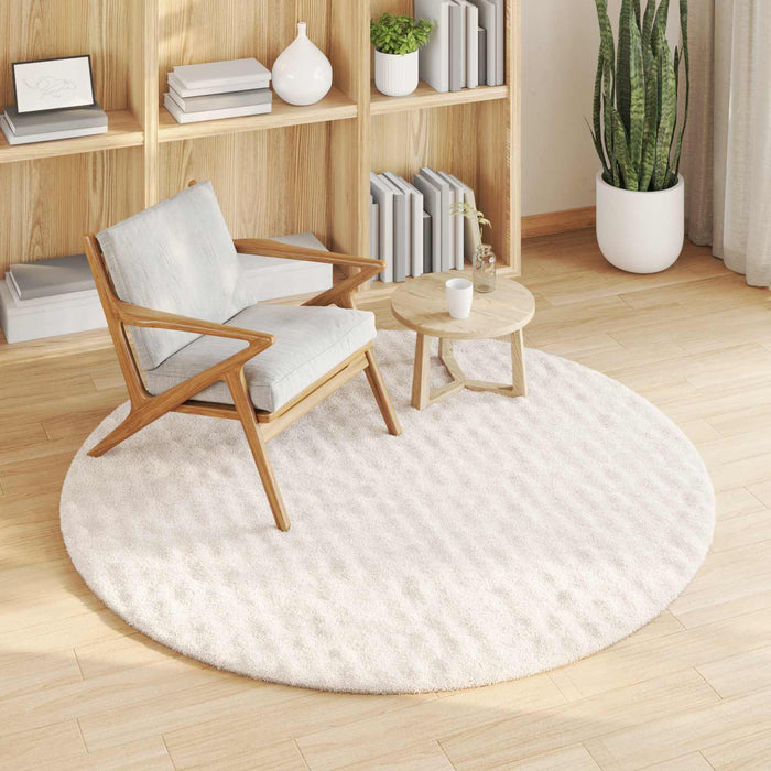 Covoare de zonă Rotund Crem Ø 120 CM - WALTI WALTI