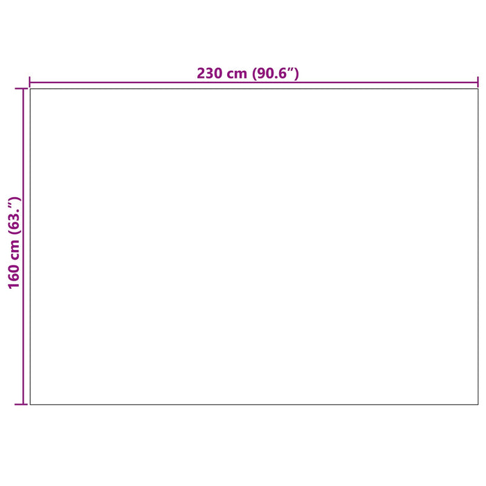 Covoare de zonă Dreptunghiular Nisipiu 230 x 160 cm - WALTI WALTI