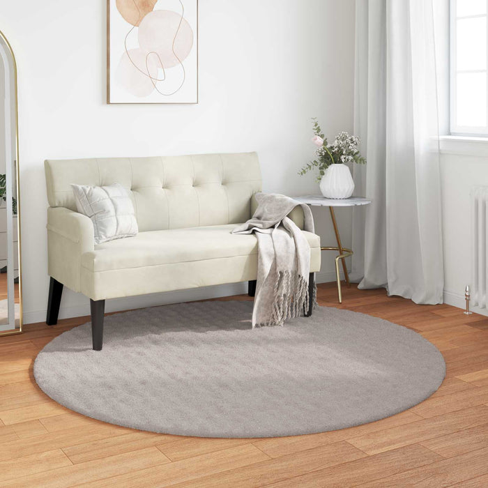 Covoare de zonă Rotund Nisipiu Ø 120 CM - WALTI WALTI