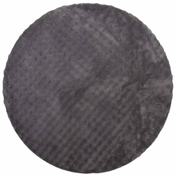Covoare de zonă Rotund Antracit Ø 120 CM - WALTI WALTI