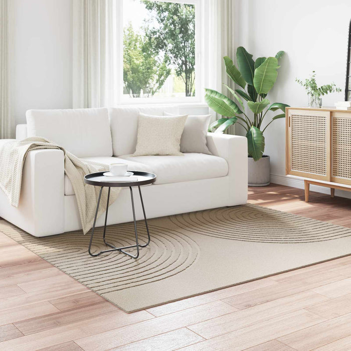 Covoare de zonă Pătrat GALATI Bej 120 x 120 cm Poliester - WALTI WALTI